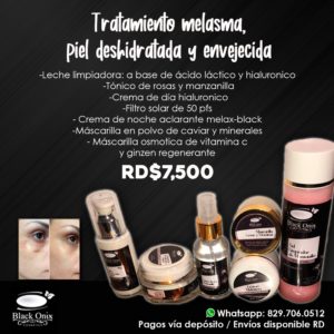 Tratamiento de Melasma, Piel Deshidratada y Envejecida